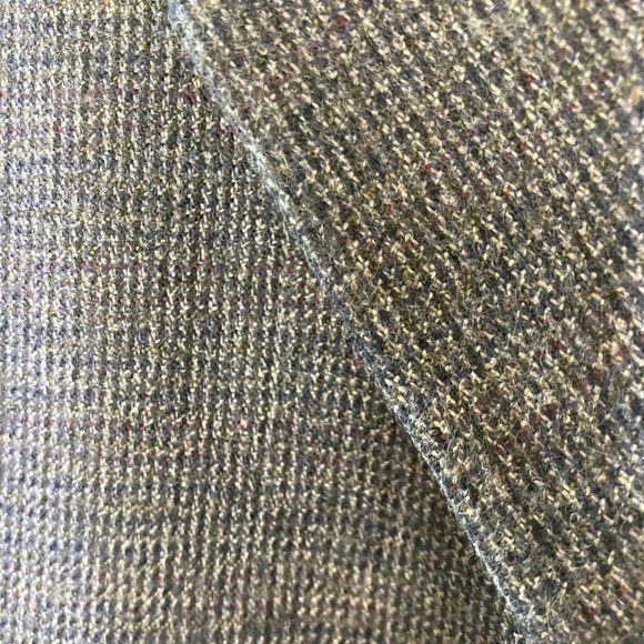 OSCAR de la Renta Mens Lambswool Three Button Blazer Jacket Size 42R Blue NEW - Picture 5 of 12